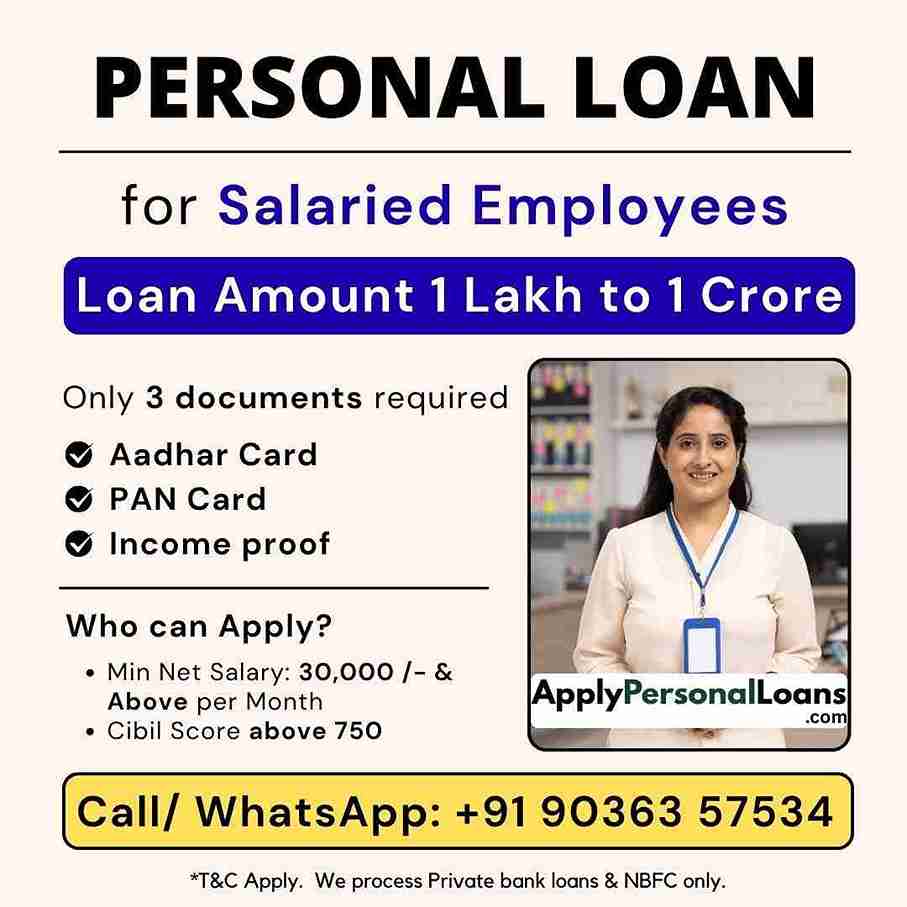 Personal Loan Agent in bengaluru
