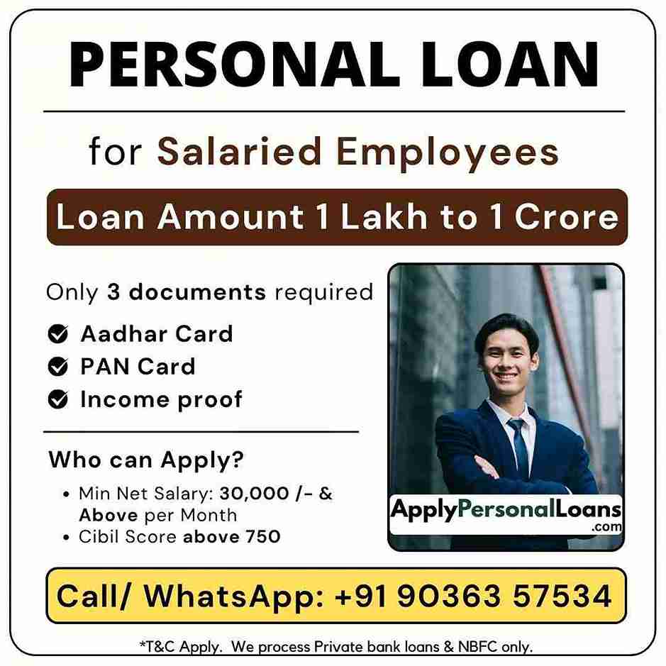 Personal Loan Provider in bengaluru bangalore
