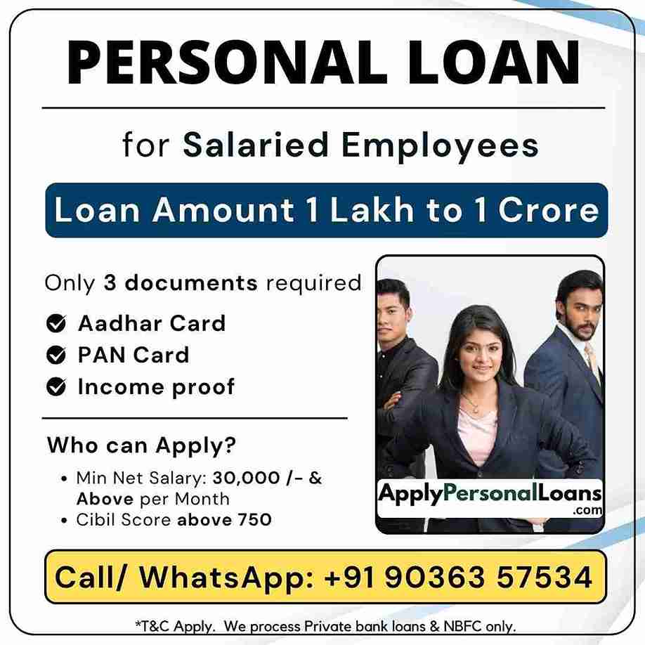 Personal Loan Agent in bengaluru